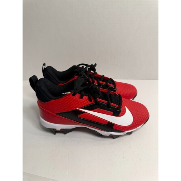 Nike Other - .10029 Nike Alpha Menace 4 Shark Football Cleats Red/Black-US 5.5 Youths